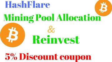 How to Maximize Bitcoin Profit  with reinvest and mining Pool allocations| 5% Discount Code In Video