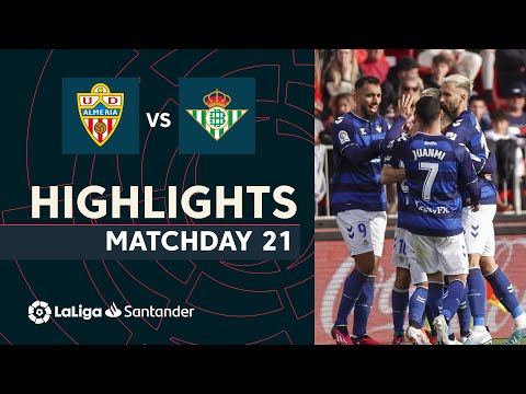 Almeria Betis Goals And Highlights