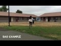 Entering and exiting Mr. landis block 1