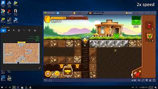 California gold rush game: level 4 map and gameplay