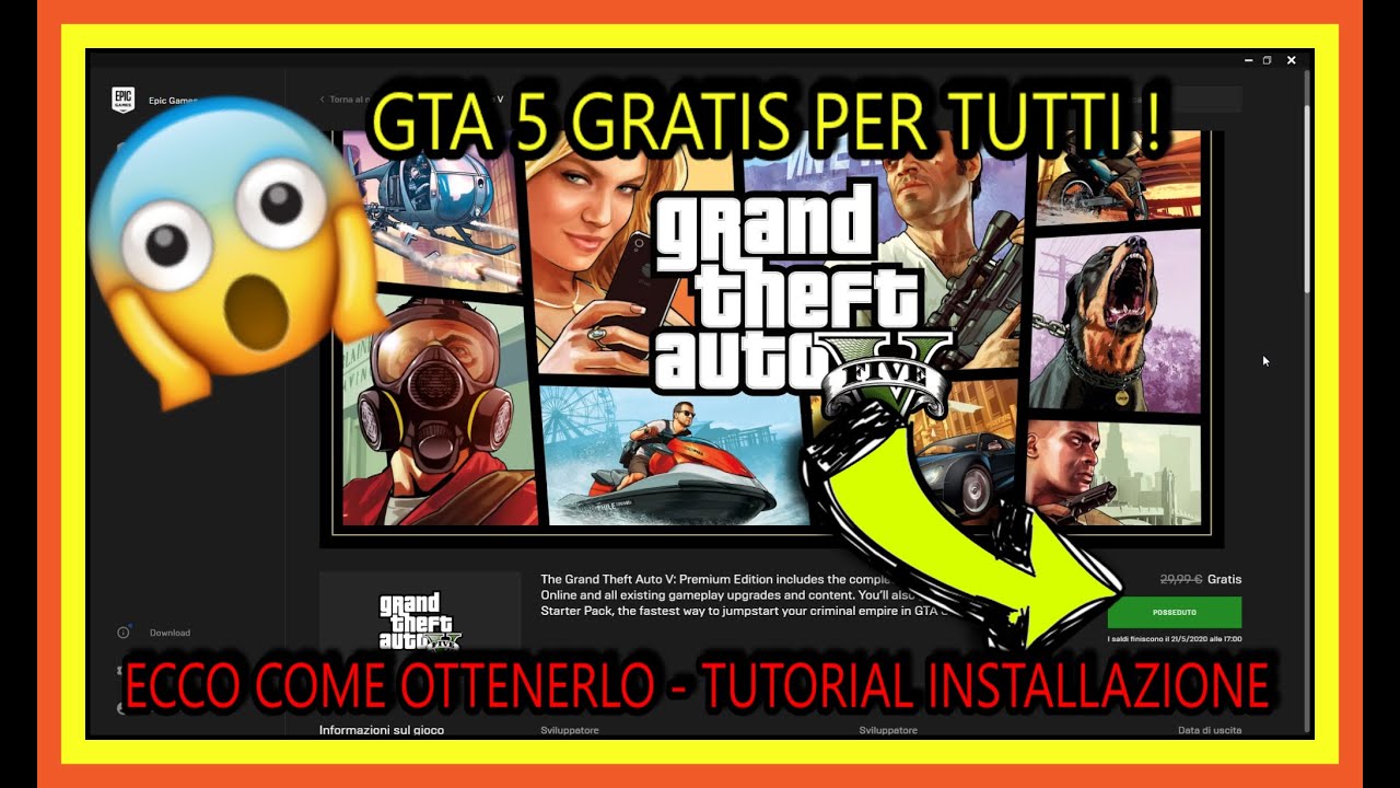 FREE GTA 5 - HERE'S HOW TO GET IT - INSTALLATION TUTORIAL --- Video Part 1  ! 