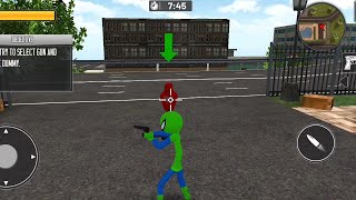 Gat5, Gameplay: Stickman Spider Rope Hero Crime City screenshot 1