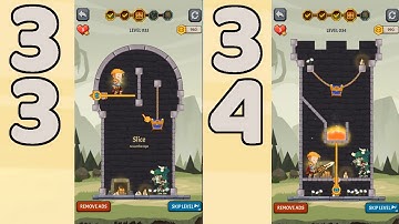 How to Loot - Pin Pull & Hero Rescue Level 33 & 34