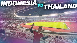 VLOG NONTON BOLA LANGSUNG KE STADION GBK !!!  Di Drag Boleh kalah di Bola pasti MENANG !!