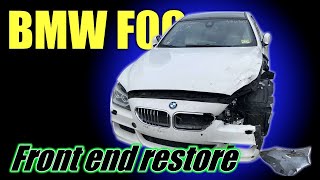 Bmw F06. Front End Restore. Ремонт Переда.