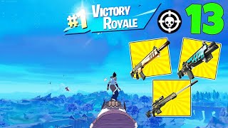 WoW! 😱 13 Elimination Solo Zero Build Gameplay Win ( Fortnite Chapter 5 Season 2 )