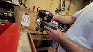 how to shock old drill batteries back to life if they won't take a charge.
