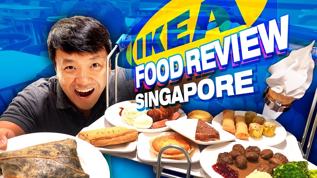 Brunch in Singapore IKEA | FRIED CHICKEN, Nasi Lemak \u0026 BEST Dessert!