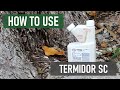 How to Use Termidor SC [Termiticide & Insecticide]