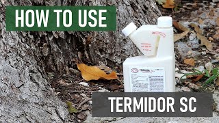 How to Use Termidor SC [Termiticide & Insecticide]