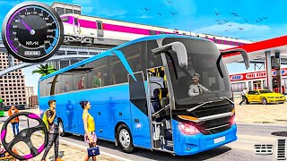 Heavy Bus Driving Bus Game 3D || Impossible Bus Stunt Game|| Android Gameplay #1#busgames screenshot 5