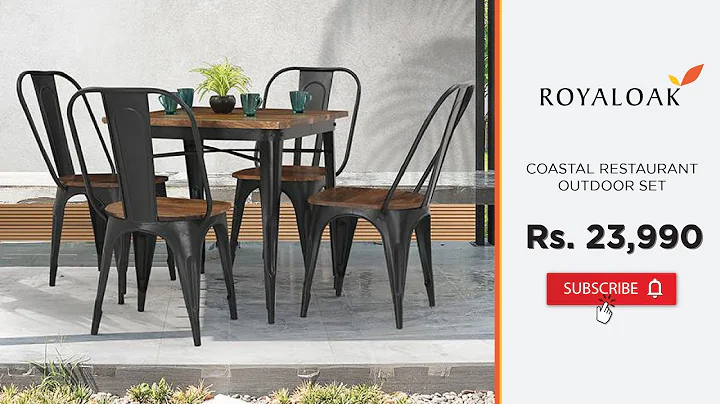 Royaloak | Coastal Restaurant Outdoor Set