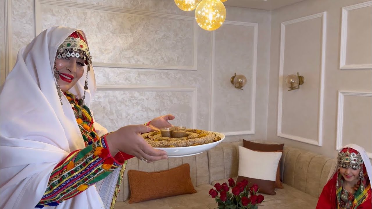 أسكاس أمباركي♓️دوزو معانا ليلة السنة الامازيغية ♓️أجواء العيد عندي فالدار🥰تجمعنا وخلقنا الاجواء 😍