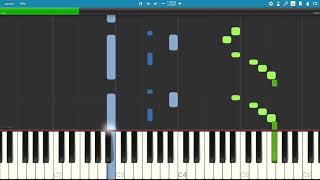 Obey Me! Official Opening - Sinful Indulgence - Ayme Miura - Piano Tutorial - Synthesia - BODO