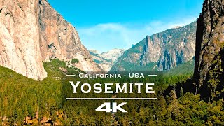 Yosemite National Park - California, USA 🇺🇸 - by drone [4K]