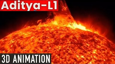 Aditya L1 Animation In 3D By ISRO Official | ISRO - ISRO Sun Mission Animation Today Update