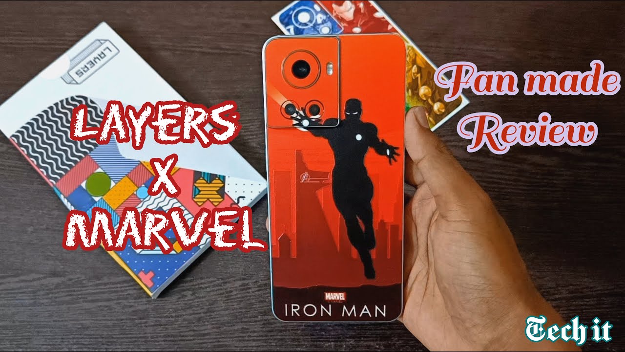 Unboxing Layers X Marvel Skins TechBurner 🔥 Honest Review Is It