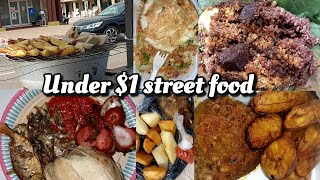 Africa&#39;s cheapest street food ||Under $1 Accra-Ghana food Tour!