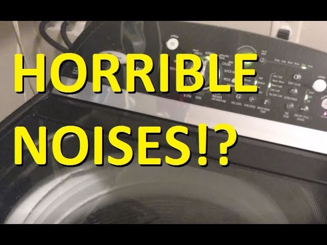 How to Fix Whirlpool Washing Machine Noise