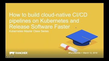 How to Build Cloud Native CI/CD Pipelines on Kubernetes and Release Software Faster