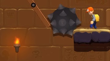 Temple Escape - Rope Puzzle - All Levels