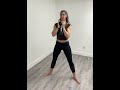 Goblet sumo squat!