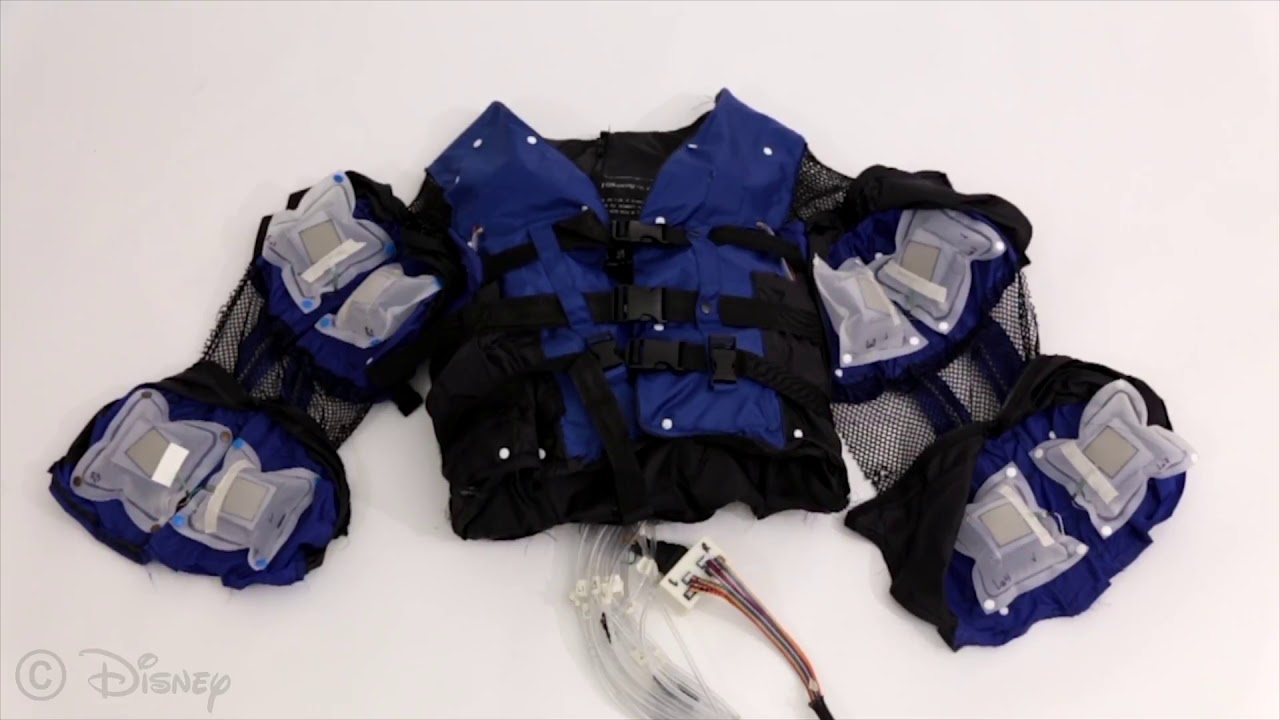 Disney и MIT создали VR-куртку, передающую ощущения. Фото.