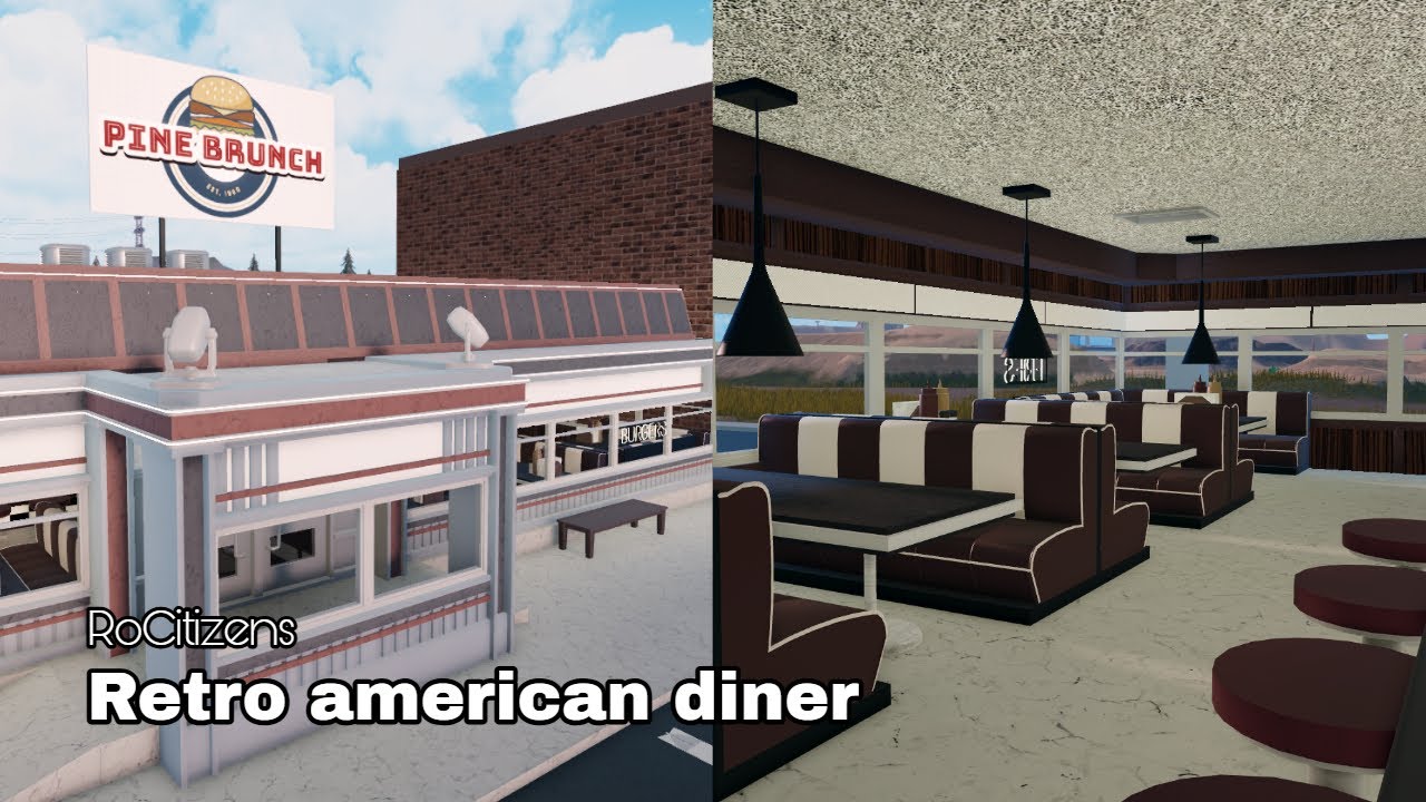 Bars Rocitizens Pine's brunch diner - RoCitizens CUSTOM build tour - YouTube