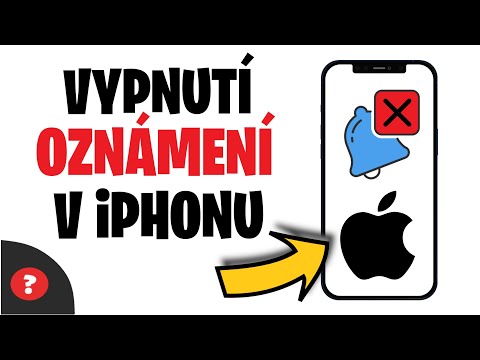 Jak VYPNOUT NOTIFIKACE v iPhonu | Návod | iPhone / Apple