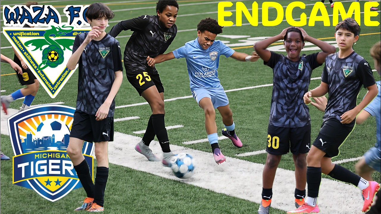 PURE DRAMA (WAZA 2013 BLACK VS MICHIGAN TIGERS MLS NEXT HG 2013)