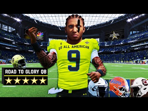 My 5* QB Makes his College Decision! Army All American Game & More! NCAA Football 23 Road To Glory