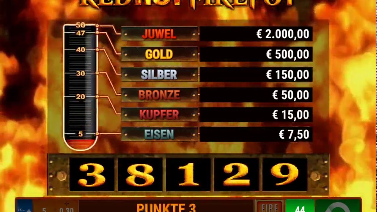 Take 5 RED HOT FIREPOT -  Bally Wulff