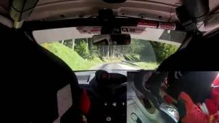 Rallye Mont-Blanc Morzine 2016 - T.Schmid / C.Frigoli - ES 3 Sommand - Praz de Lys - Pedal Cam