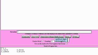 Using the matrix tool to obtain multi-step transition probabilities