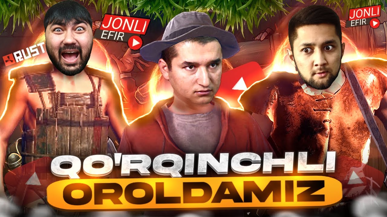 RUST/ QO'RQINCHLI! OROLDAMIZ / JONLI EFIR