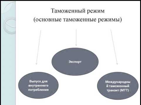 Гимранова Е С  ТОиПАДМЭ урок 6 Таможенные режимы