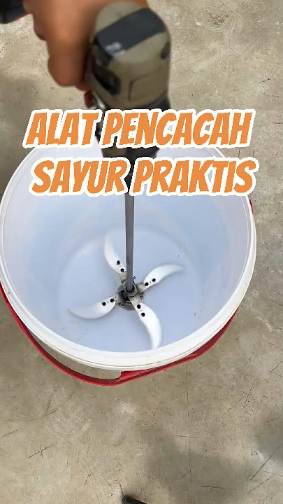 Alat Pencacah Sayur Praktis Untuk Pakan Ternak
