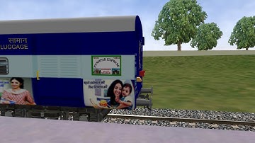 The Legendary Pushpak Express Departing From CSTM | पुष्पक एक्सप्रेस | In MSTS Open Rails