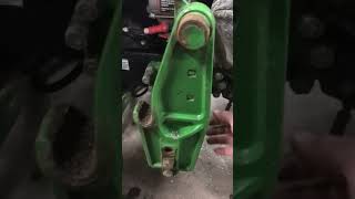 John Deere 1023 1025 Repair broken loader bolts