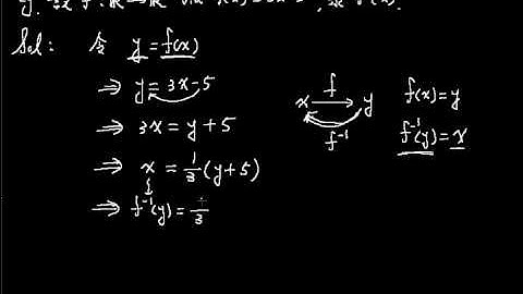 函數的合成及反函數 080 |高中職、五專數學課程