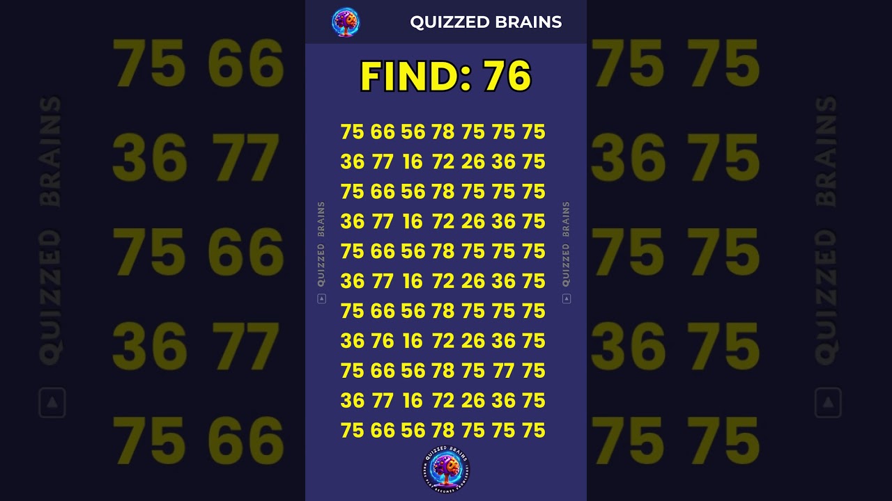 Are You Sure You Can find 76 ?