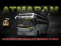 ATMARAM TRAVELS GOA VEERA V7 SLEEPER PREMIUM HD REALISTIC LIVERY DOWNLOAD.