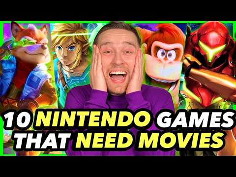 10 Nintendo Games That NEED Movies After Super Mario Galaxy