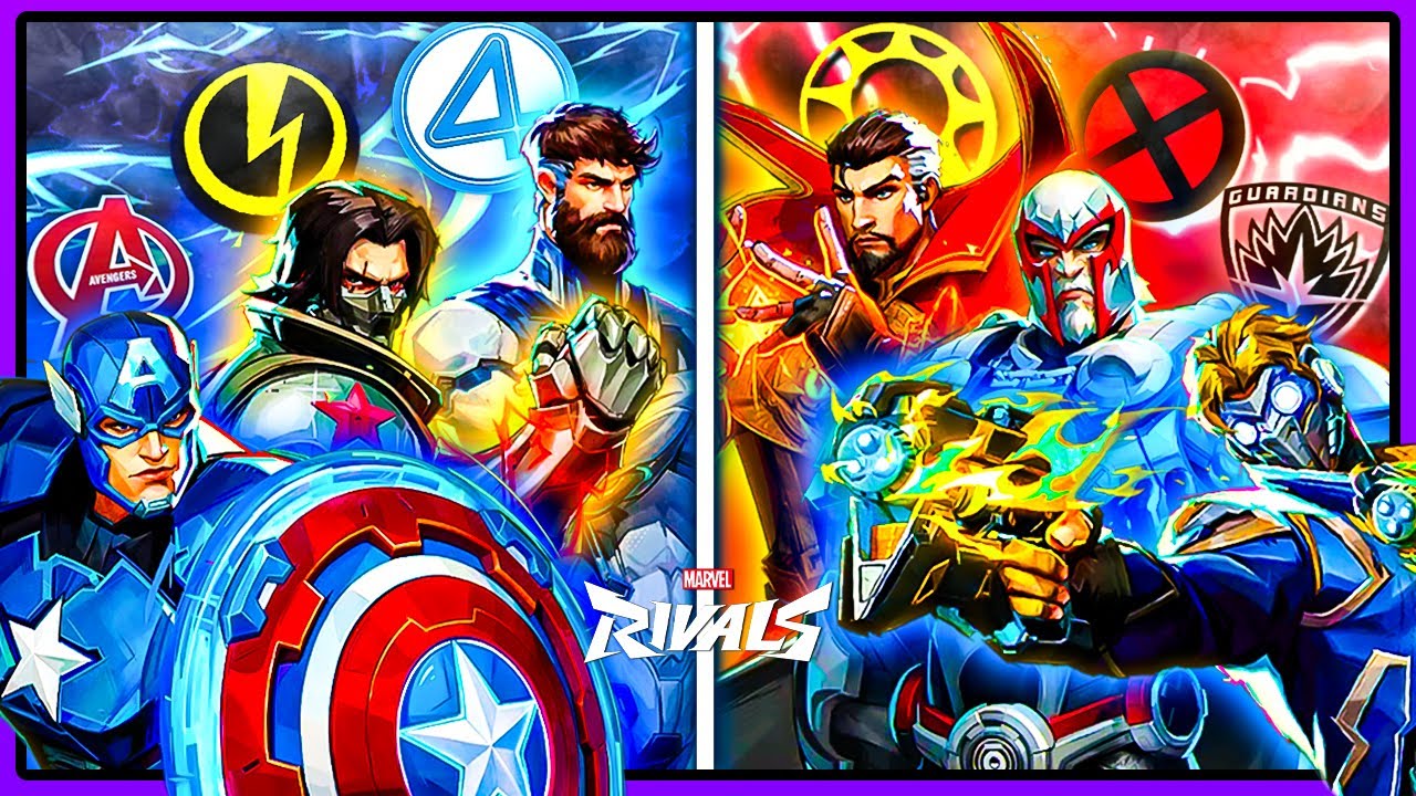 Играем за ВСЕ 6 команд супергероев в Marvel Rivals ДО ТОГО, КАК ПОБЕДИМ!
