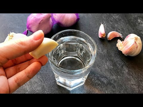 Drink a Glass of Garlic Water Every Day, See What Happens to