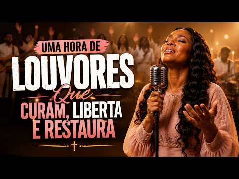 1 HORA DE ADORAÇÃO E MINISTRAÇÃO DE CURA PARA ALMA| LOUVORES 2026 | PLAYLIST GOSPEL