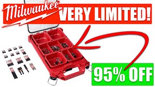 Milwaukee Packout Tool Deal is SUPER LIMITED!