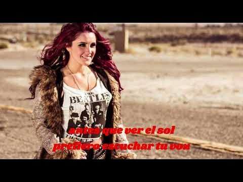 Dulce María Antes Que Ver El Sol (Letra) - YouTube