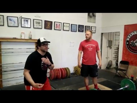 Your Chest Caves During the First Pull