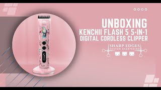 Unboxing Kenchii Flash 5 5in1 Digital Cordless Clipper